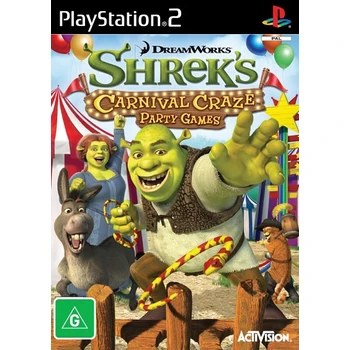 Activision Shrek Carnival Craze Refurbished PS2 Playstation 2 Game